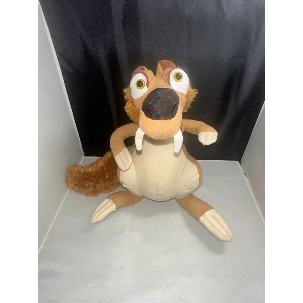 Ice Age Continental Drift Scrat Plush Toy Factory 2012 Saber-Toothed Squirrel - Picture 1 of 7